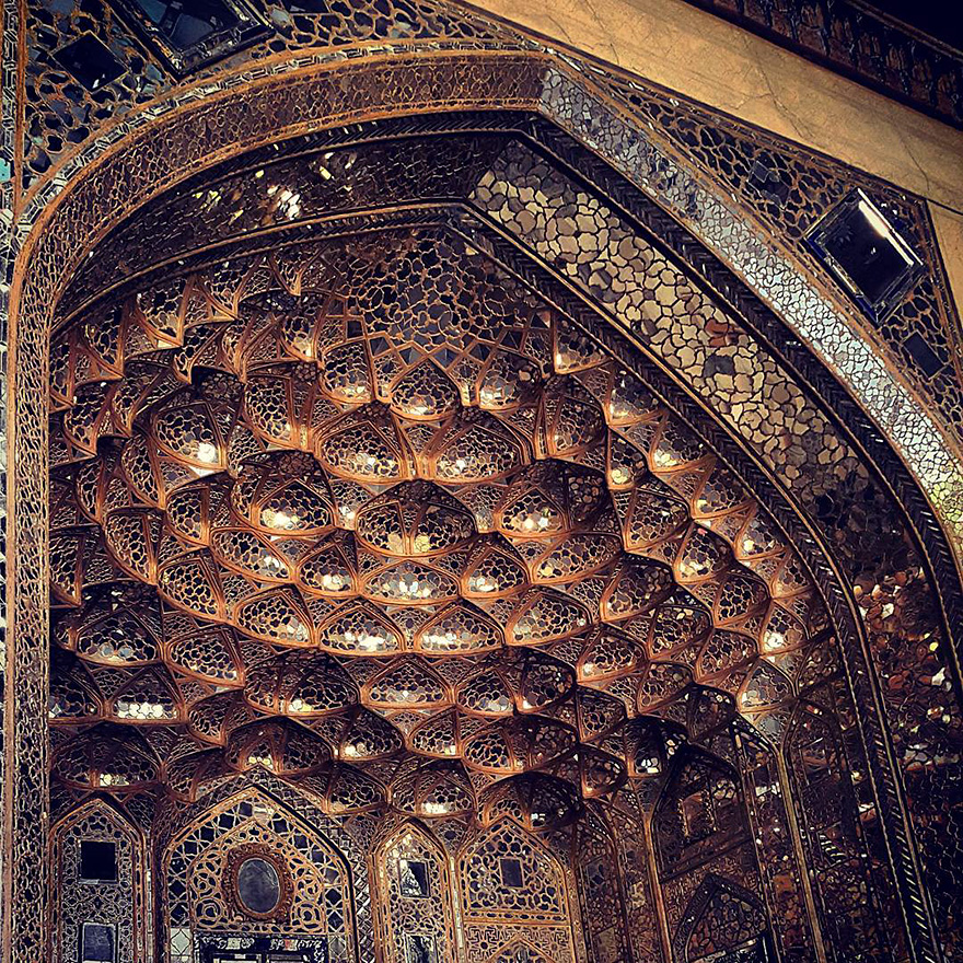 Palace of Shah Abbas Safavi, Iran, 400 years ago
