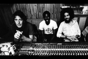 Chris Blackwell at Compass Point Studio in Nassau, Bahamas, in 1981