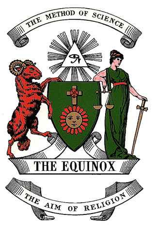 Naslovna strana magazina The Equinox