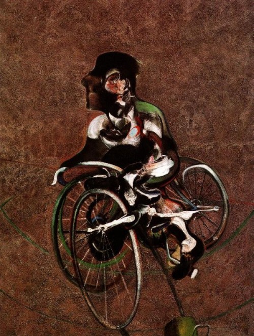 Džordž Rajner vozi bicikl (George Dyer Riding a Bicycle) 1967.