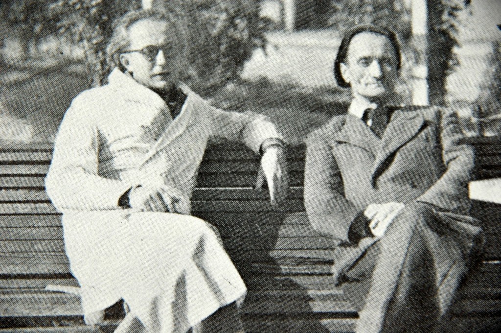 Le docteur Ferdières et Antonin Artaud - 1946 - Rodez