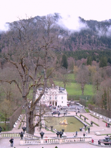 Zamak Linderhof ; fotografija: Divna Vuksanović