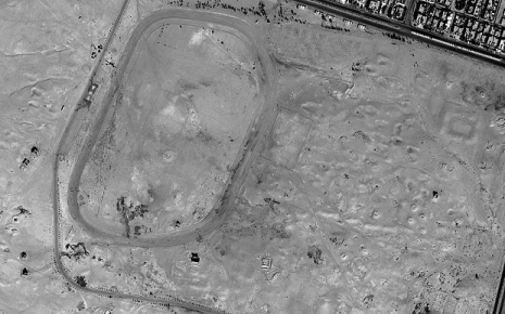 Palmyra in October 2008.©2014, DigitalGlobe, NextView License | Analysis AAAS (www.telegraph.co.uk)