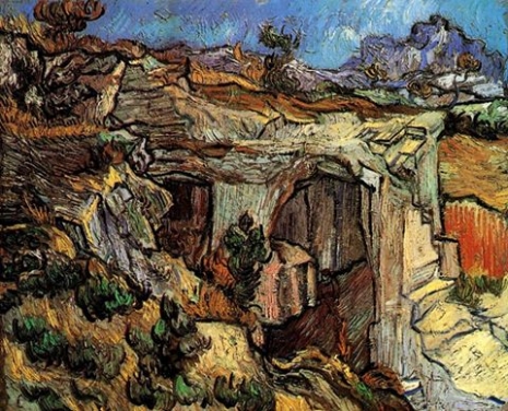 Entrance to a Quarry near Saint-Remy, 1889 - Van Gogh