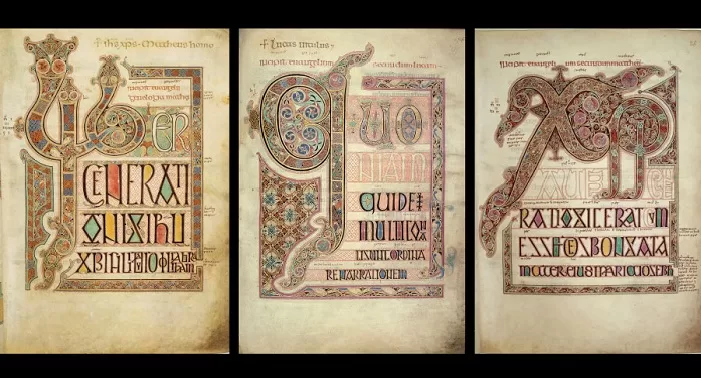 Lindisfarnska evanđelja – Sveto Pismo u slikama