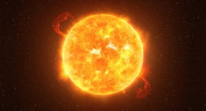 Betelgez, narandžasto-crveni lovac na vrh neba